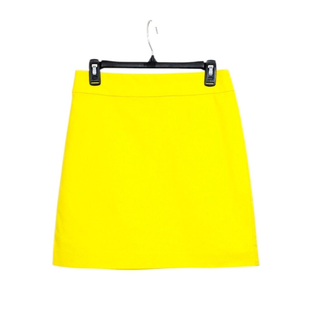 LOFT Lemon Yellow A-Line Skirt - Size 2 Womens
